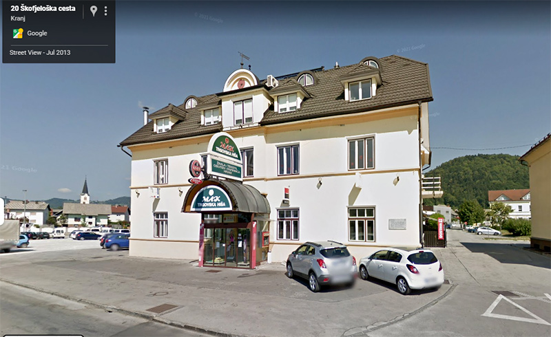 Korejska Kimči Hiša Kranj jedilnica